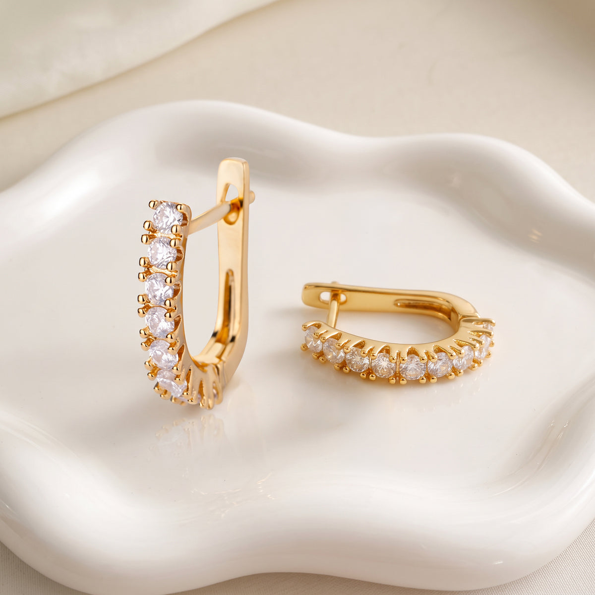 Aster Gold Earrings