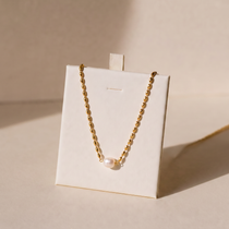 Elowen Pearl Gold Necklace