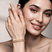 Verona Weave Gold Bracelet