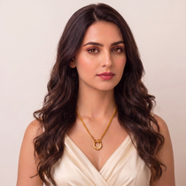 Fortune Horseshoe Gold Necklace