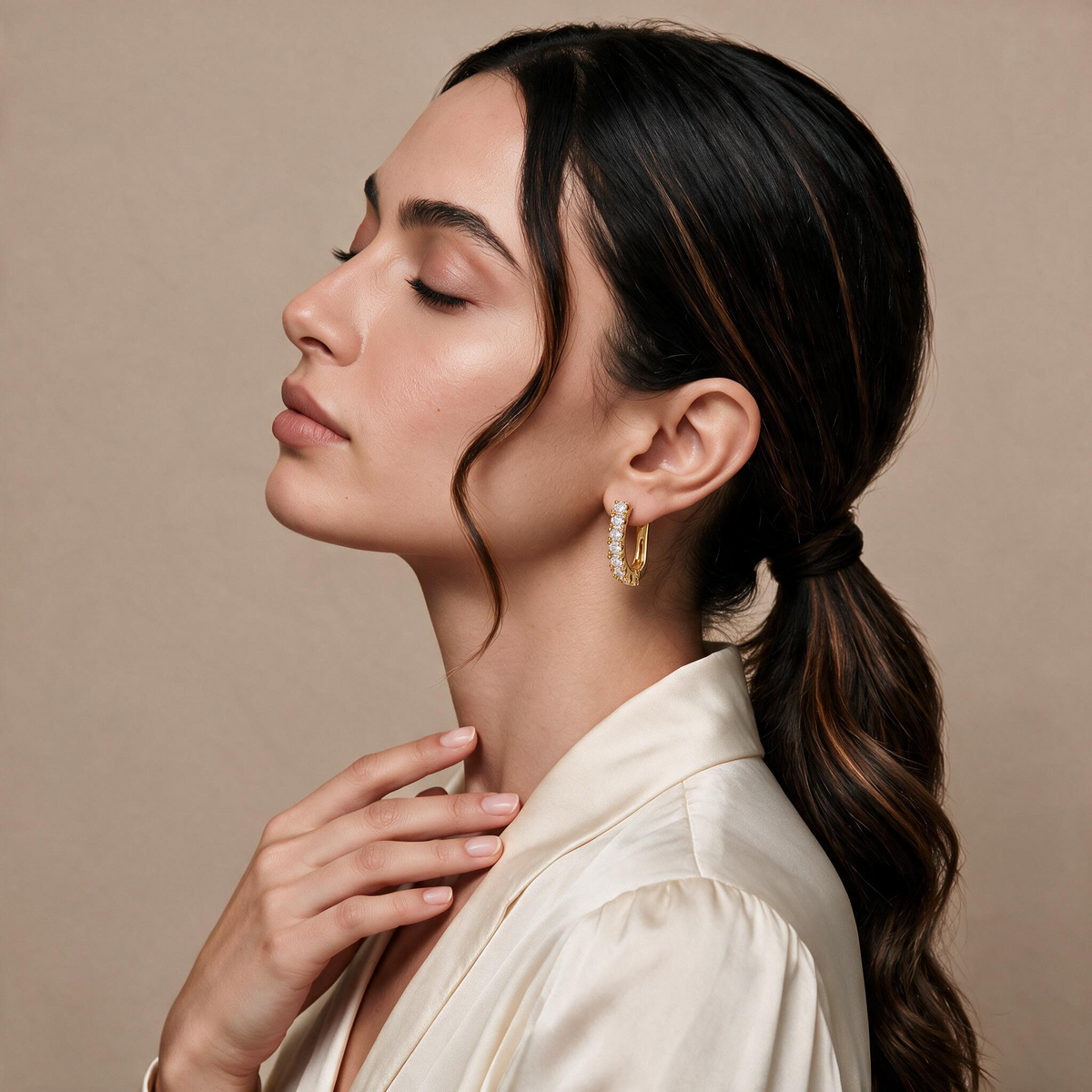 Aster Gold Earrings