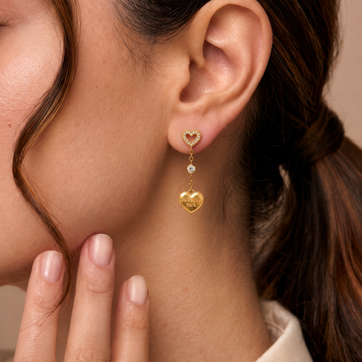 Beloved Spark Gold Earrings