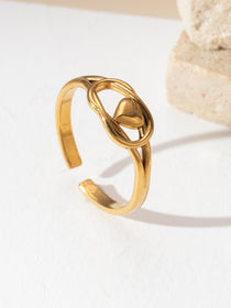 Belleza Gold Heart Ring