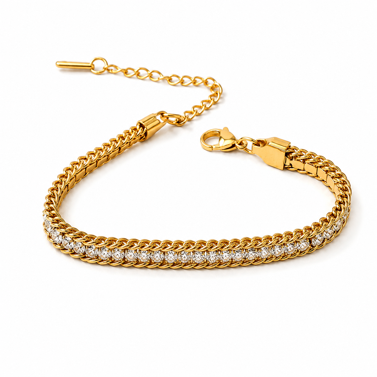 Verona Weave Gold Bracelet