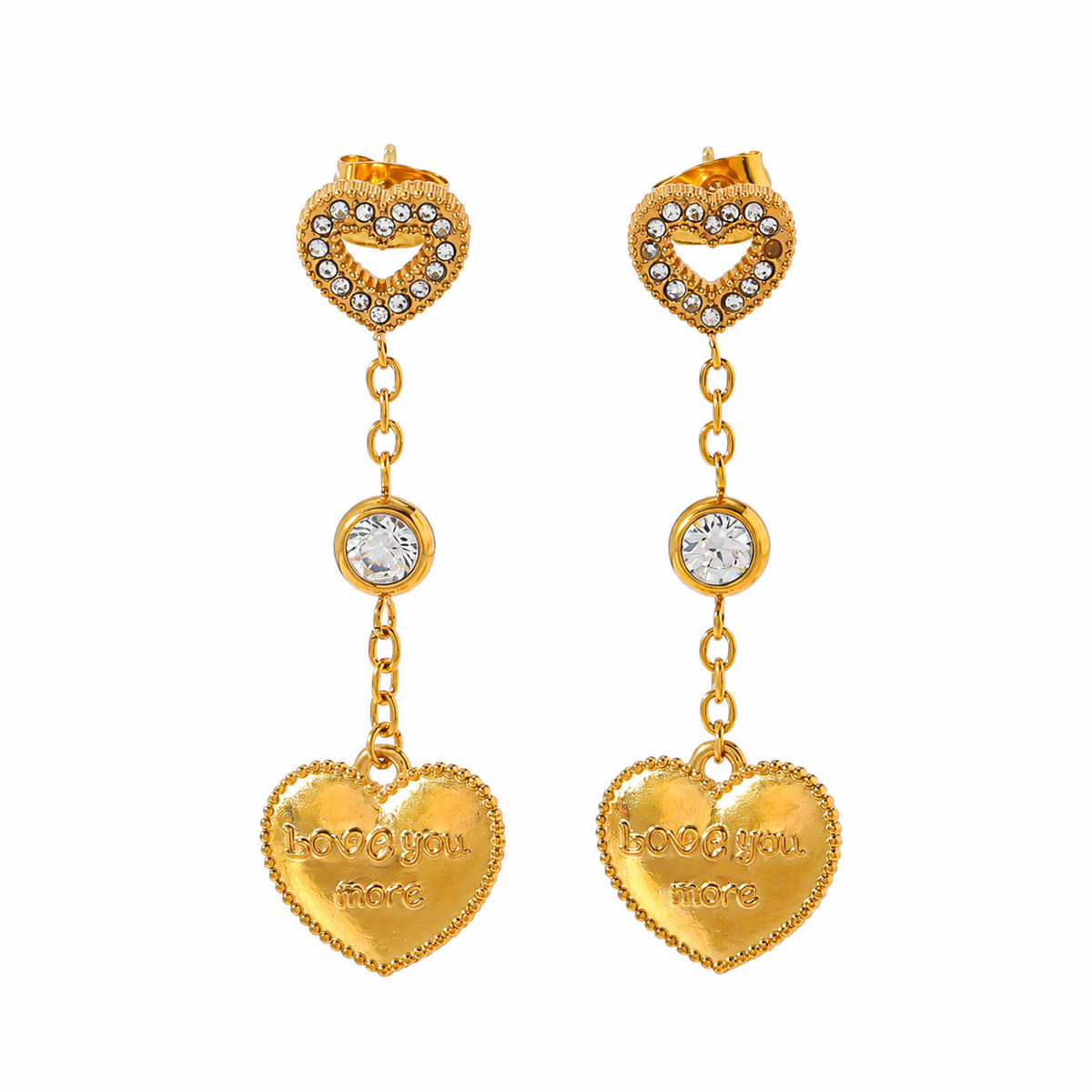 Beloved Spark Gold Earrings