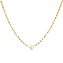 Elowen Pearl Gold Necklace