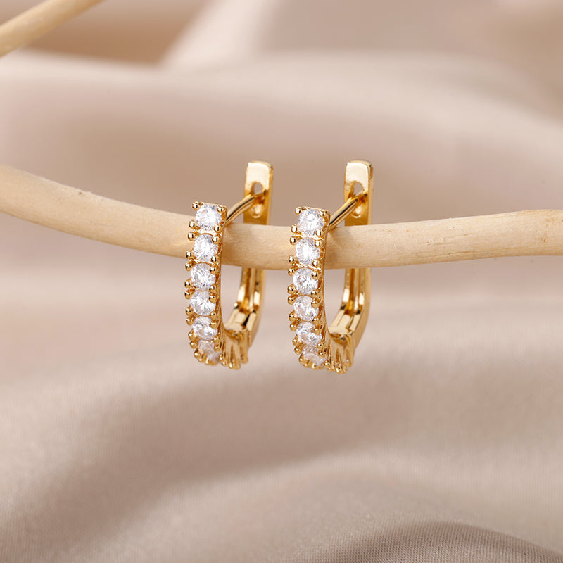 Aster Gold Earrings
