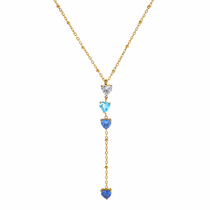 Ocean Whisper Gold Necklace
