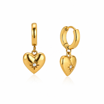 Venus Gold Hoop Earrings