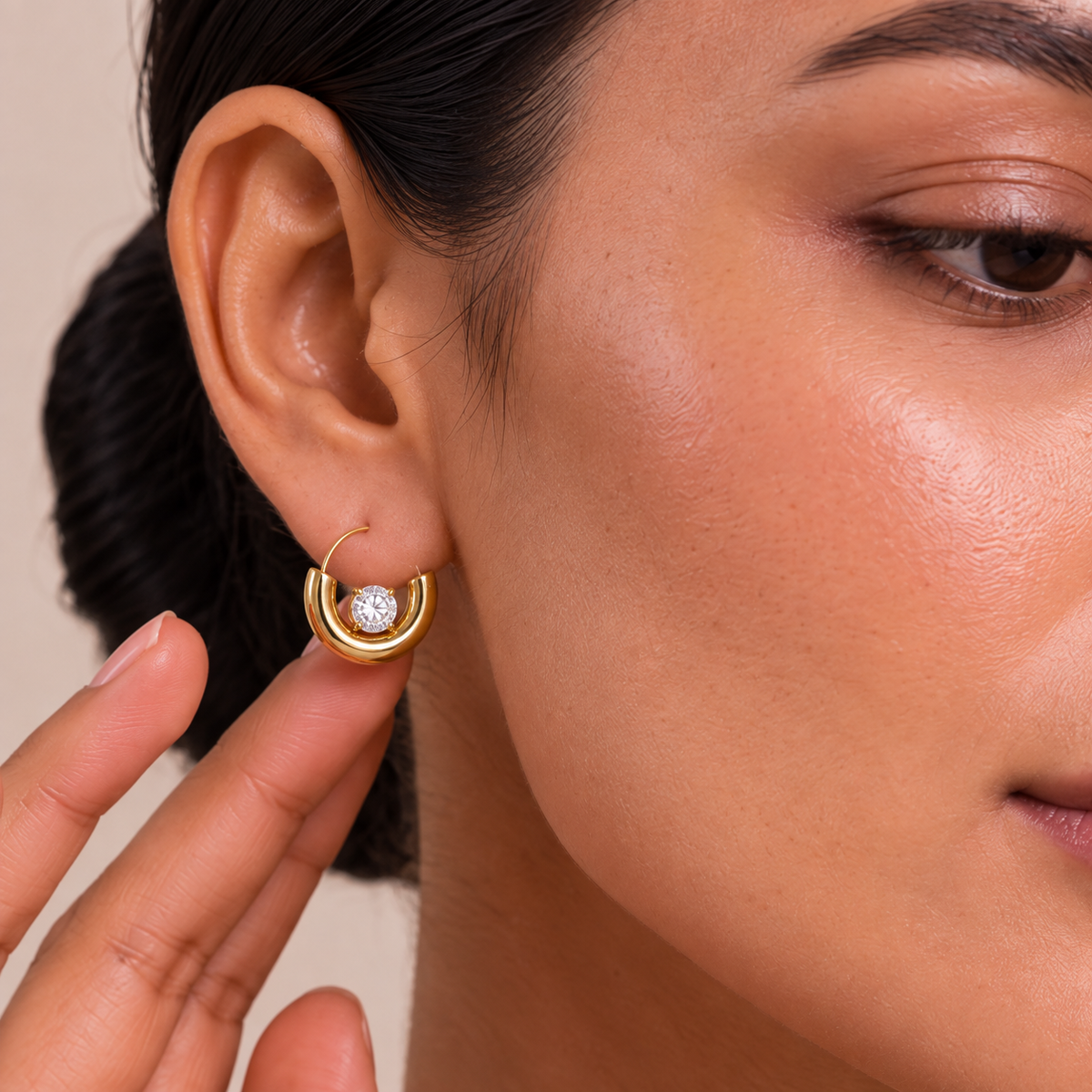 Novea Statement Hoop Earrings