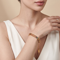 Kaleido Chain Gold Bracelet